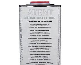 Akemi Marmorkitt 1000 Transparent L-Spezial – wasserhell