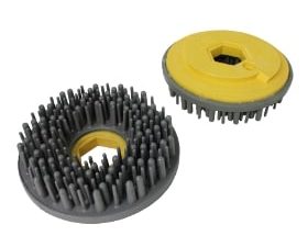 Diamant-Leatherbürste für Quarz auf Handmaschinen – D 130 mm