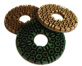 Diamant-Schleifsystem Typ Euro-Space Excellent für Kantenpolierautomaten – speziell mit wenigen Schleifsupporten