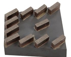 Diamant-Schleifschuhe Form Frankfurt zum Oberflächenvorschliff