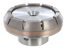 DiamDiamant-Vorfräser für Abtropfflächen mit 45° oder 60° Fase