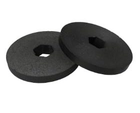 Aufnahmeteller für Euro-Space Schleifsysteme starr verklebt