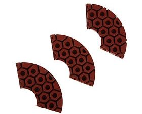 Euro-Space Diamant-Schleifsystem Typ Bananenform für Bodenschleifmaschinen – Kupfer – Universal