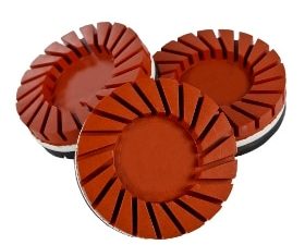 Diamant-Polierer Typ Jumper Red für Granit und Gres