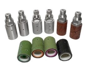 Diamant-Profilset Typ Euro-Space für Z-Kante mit engen Radien (20 mm) -Granit