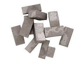 Diamantsegmente für Planschlifffräser auf Bodenschleifmaschinen