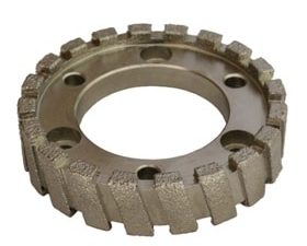 Diamant-Tropfflächenfräser 90° – vakuum