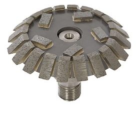 Diamant-Vorfräser für Abtropfflächen mit 45° oder 60° Fase