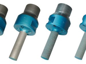 CNC-Diamant-Profilset Typ Z -Line 10 -gerade Kante mit engen Radien -Granit und Quarz