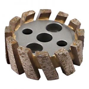 Diamant-Tropfflächenfräser Typ Galvano