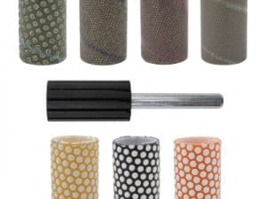 Diamant – Polierhülsen mit Schaft 6 mm