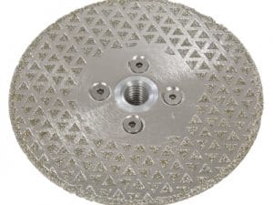 Diamant-Trenn- und Schruppscheibe Typ Duo-Doppel Spezial Galvano – für Marmor