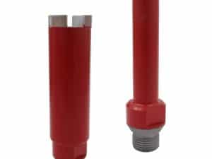 Diamant-Hohlbohrer Typ Titan Rot S mit Segmenttechnik BT 80 mm