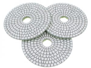 Diamant-Schleifsystem Diacer Hybrid White D 100 mm – nass und trocken