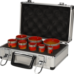 Diamant-Trockenbohrer M14 Speed Matrix Fire & Ice – Vakuum – im Set