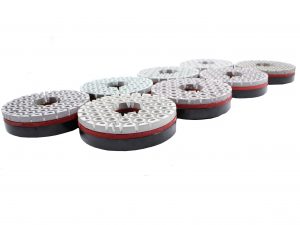 Diamant-Schleifsystem Typ Euro-Space XXL White für Kantenpolierautomaten – Kunstharz -speziell für Quarz