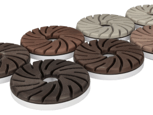 Diamant-Rundkanten-Schleifsystem Typ XXL für Kantenpolierautomaten