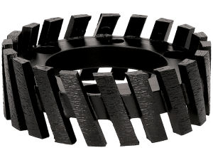 Diamant-Tropfflächenfräser Typ Q1