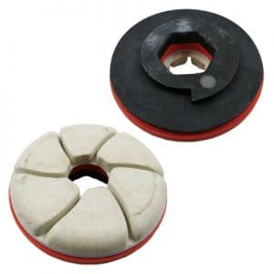 Diamant-Schleifsystem Typ Euro-Star XXL White D 150 mm – speziell für Granit & Quarz