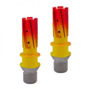 Diamant-Fingerfräser Typ Fire & Ice TwinX – für Granit und Composit