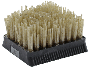 Diamant-Satinierbürste Form Frankfurt Typ W für Granit – Satinieroptik auf stationären Maschinen