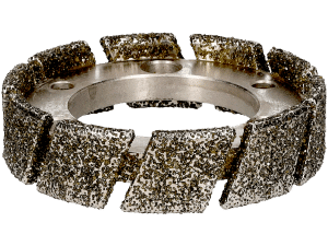 Diamant-Tropfflächenfräser Typ Galvano W