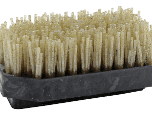 Diamant-Satinierbürste Typ WK 140 W für Granit – Satinieroptik auf stationären Maschinen