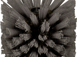 Antikbürste Typ Kegelform für stationäre Bearbeitungszentren