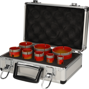 Diamant-Trockenbohrer M14 Speed Matrix Fire & Ice – Vakuum – im Set