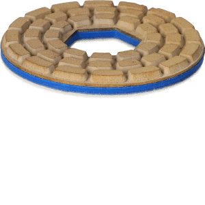 Diamant-Schleifsystem Typ Euro-Star Hybrid D 100 mm Klett – 4 teilig