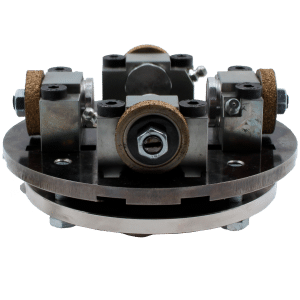 Diamant-Stockteller – Strahloptik für Kantenpolierautomaten