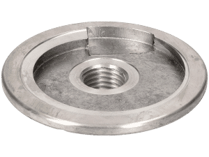 Werkzeugaufnahme Aluminium – M30 Exzentrisch für Kantenpolierautomaten