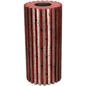 Diamant-Walzenset für Grabmalkonturen für stationäre Bearbeitungszentren