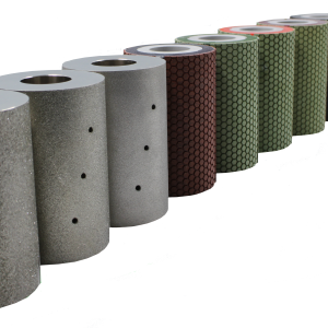 Diamant-Walzenset für Grabmalkonturen für stationäre Bearbeitungszentren